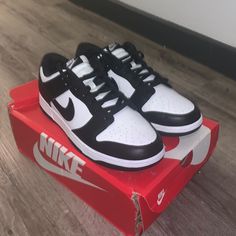 Questions? Leave A Comment Below! Nike Panda Dunks, Nike Panda, Panda Dunks, Nike Slippers, Shoes Nike, Nike Black, Dream Room, Men's Nike, Leave A Comment