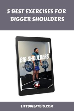 5 Best Exercises For Bigger Shoulders