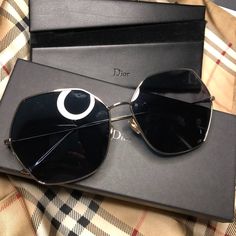 Paris Stellaire Women's Sunglasses W Box & Case, Gently Used. Beautiful. See Pics. Dior Sunglasses Women, Dior Ski Sunglasses, Dior Midnight Sunglasses, Dior Butterfly Sunglasses, Dior Black Sunglasses, Christian Dior Sunglasses, Dior Accessories, Dior Sunglasses, Women's Sunglasses