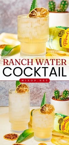 Ranch Water Cocktail is a cocktail that was born in West Texas with only three ingredients, it will refresh your throat and give a good taste to your palate! Texas Ranch Water Cocktail, Western Alcoholic Drinks, Cowboy Punch Alcohol, Cowgirl Cocktail Recipe, Yellowstone Themed Drinks, Yellowstone Themed Cocktails, Themed Cocktail Recipes, Rodeo Themed Cocktails, Western Mocktails