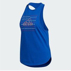 Adidas Athletic Muscle Shirt Size Xs In Womens. New With Tags. Red, White, And Blue. Overall Shirt Is Blue Adidas Tech, Athleisure Summer, Adidas Tank Top, Long Tank Tops, Loose Tank Tops, Running Tank Tops, Adidas Crop, Red Adidas, Pink Adidas