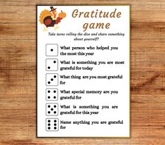 a printable thanksgiving game for kids