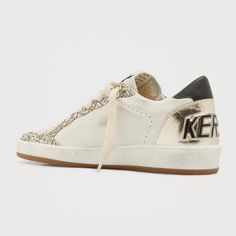 Golden Goose Ballstar Glitter Low Top Worn Only A Couple Of Times 2023 Color, Goose Shoes, February 2023, Golden Goose Shoes, Cute Shoes, Womens Shoes Sneakers, Low Top, A Couple