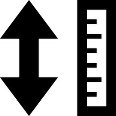 an arrow pointing to the left and right