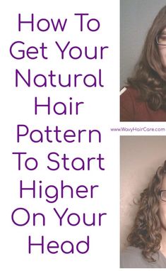 How I Get My Naturally Wavy Hair Pattern To Start Higher - Wavy Hair Care Naturally Wavy Hair Cuts, Care Curly Hair, Hair Care Curly, Fine Wavy Hair, Naturally Wavy Hair, Hair Pattern, Wavy Hair Care, Hair Curl