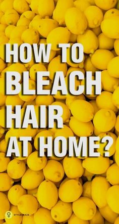 Diy Bleach Hair, Natural Hair Bleaching, How To Bleach Hair, Camila Cabello Hair, Bleach Hair, Bleaching Your Hair, Girls Short Haircuts, Diy Haircut, Curly Wedding Hair