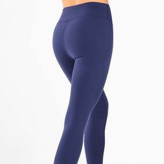 Up For Sale Is A Super Rare Fabletics Salar Midrise Powerhold 7/8 Legging (Ankle Length) In Aegean (A Rich Blue Color) That's New With Tags In Size Large. Take Advantage Of This Special Opportunity! Dark Grey Leggings, Fabletics Leggings, Color Block Leggings, Maternity Leggings, Lace Print, Active Leggings, Flare Leggings, Grey Leggings, Athletic Leggings