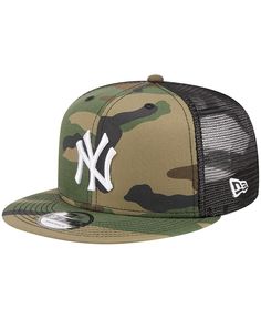 in stock Streetwear Hats, New York Yankees Logo, Dope Hats, Yankees Logo, World Baseball Classic, Cordless Phone, Woodland Camo, Men's Hats, New Era Cap