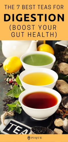 Teas For Digestion, Tea For Digestion, Best Teas, Improve Your Gut Health, Best Herbal Tea, Health Tea, Improve Gut Health