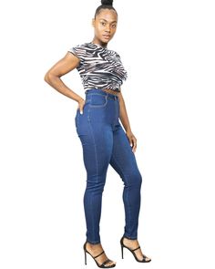 Look your best in our High Waist Gamut Skinny Jeans. Featuring a semi-stretch denim in dark blue, high-waist and full-length leg. 80% Cotton, 20% Spandex Machine wash cold Imported SKU: SB-ALIJNS-1089-NVY High Waist High Stretch Denim Blue Jeans, Casual High Stretch Medium Wash Jeans, High-waist High-stretch Denim Pants, High Stretch Blue Jeans, High Waist High Stretch Denim Pants, High Stretch Blue Elastane Jeans, High Stretch High Waist Denim Pants, High Stretch Casual Denim Jeans, Casual High Stretch Denim Jeggings