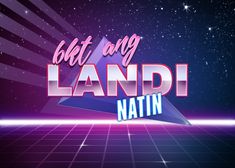 the title for let's sing landi natin, which features an image of a