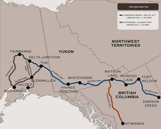 a map of the north west territory