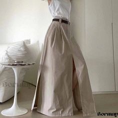 Bormay - Chic and Stylish High-Waisted Workwear Pencil Skirt with Delicate Fine Diagonal Weave Lightweight Maxi Skirt, Chic Jeans, High Waisted Pencil Skirt, Work Skirts, Mermaid Fashion, Herringbone Pattern, Types Of Skirts, A Line Skirt, Skirt Fashion