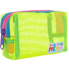 See your Stuff with our Mesh Bag Collection! The perfect small case for whatever you need to store- fit your essentials on the go! Use it as a makeup bag, art supply case, a place to store your stamp collection, toiletry bag, travel tech, and more! Tear resistant 100% vinyl coated mesh 5" height x 6" width x 2.5" depth, 3 oz Made in Los Angeles, California Mini Coin Pouch, Small Knitting Projects, Travel Tech, Bag Art, Small Case, Stamp Collection, Art Supply, Bag Collection, Toiletry Bag Travel