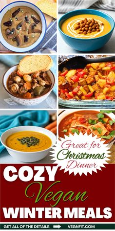 Warm up this winter with our delicious vegan winter recipes! From comforting soups and stews, to hearty bean chili, there’s something for everyone.
Save the pin for vegan winter comfort food inspiration!
Winter Vegan Recipes | Vegan Comfort Food | Vegan Christmas Dinner Recipes Vegan Winter Meals, Winter Vegan Recipes, Vegan Christmas Dinner Recipes, Vegan Split Pea Soup, Vegan Winter Recipes, Christmas Dinner Recipes, Vegan Christmas Dinner, Baked Pasta Dishes, Winter Meals