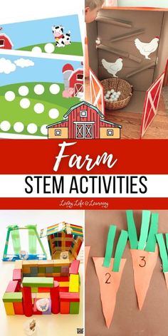 farm themed activities for kids to play with