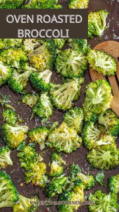 This method of roasting broccoli is the best way out there. Crisp and delicious broccoli florets in the perfect seasoning. This recipe is so easy to make and makes the perfect vegetable side dish. 
#broccolirecipe #roastedbroccoli