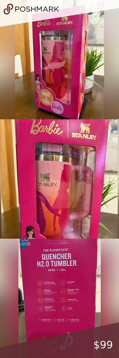 Stanley X Barbie™ '60s Twist 'N Turn Quencher 40 Oz