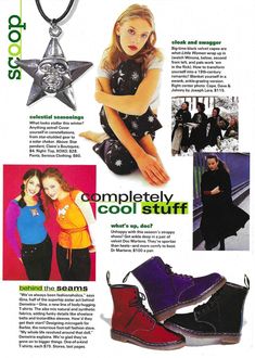 an advertisement for boots with the caption completely cool stuff written on it and pictures of women in high top sneakers