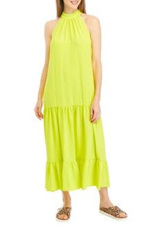 Perfectly paired with your favorite heels, this sleeveless maxi dress from MSK is a pretty pick for social gatherings. | MSK Women's Sleeveless Halter Neck Solid Maxi Dress, Lime, Small Spring Ankle-length Fitted Maxi Dress, Spring Fitted Ankle-length Maxi Dress, Fitted Ankle-length Summer Maxi Dress, Fitted Ankle-length Maxi Dress For Spring, Spring Beach Maxi Dress, Ankle-length, Spring Beach Maxi Dress Ankle-length, Spring Beach Ankle-length Maxi Dress, Fitted Ankle-length Summer Dress, Chic Spring Ankle-length Maxi Dress