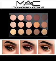 Eyeshadow Sims 4, Mac Makeup Eyeshadow, Los Sims 4 Mods, Makeup Cc, Pelo Sims, Sims 4 Mm Cc