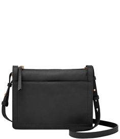 From Fossil&#x2C; the Taryn Crossbody features:Taryn is an everyday style in a perfect size. The simple styling details make it versatile to wear with both casual and more refined looks. It features an adjustable crossbody strap and has slim exterior function with its front and back slide pockets.Closure: zipper exteriorDetails: 1 back slide pocket&#x2C; 1 front slide pocketHardware: gold tone interiorDetails: 1 slide pocket&#x2C; 1 zipper p Black Cross, Dillard's, Black Cross Body Bag, Cross Body Bag, Everyday Style, Interior Details, Crossbody Strap, Body Bag, Fashion Watches