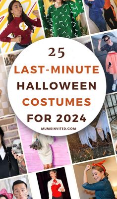 the 25 last - minute halloween costumes for 2014 are easy to make and so cute