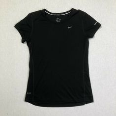 Up for sale is a used Nike Miler Athletic Shirt Size: Medium (M) Please see photos above for measurements Shirt is in good used condition No holes or rips; minor wash wear present I will ship this item out via USPS First Class 2-3 Day Mail with a tracking number for confirmation I ship items out EVERY DAY so EXPECT a QUICK delivery! Please feel free to ask any questions you may have I answer most questions instantly! Nike Shirts Women's, Nike Compression, Nike Miler, Nike Short, Black Short Sleeve Shirt, Nike Swim, Cindy Kimberly, Swim Shirts, Compression Shirt