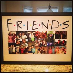 an instagram photo frame with the words friends written on it