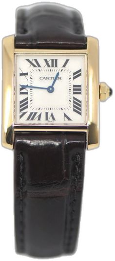 Antique Yellow Gold Watches For Business, Vintage Cartier Yellow Gold Watch, Vintage Yellow Gold Cartier Watch, Vintage Cartier Gold Watch Accessories, Vintage Gold Cartier Watch Accessories, Yellow Gold Watches With Chronometer And Rectangular Dial, Classic Yellow Gold Watches For Formal Occasions, Designer Gold Watches With Chronometer, Timeless Yellow Gold Watches For Formal Occasions