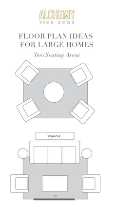 the floor plan for a living room with two couches and one table in it