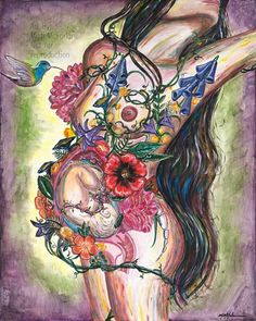 Предназначение Pregnant Spiritual Art, Baby In Womb Art, Obgyn Aesthetic, Fertility Aesthetic, Birth Painting, Spiritual Pregnancy, Fertility Art, Womb Art, Lotus Birth