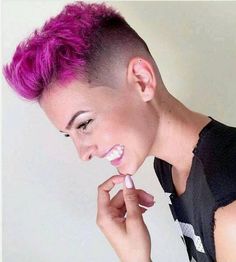 Short Undercut Hairstyles For Women, Short Undercut Hairstyles, Lisa Cimorelli, Short Undercut, Edgy Pixie Cuts, Cimorelli, Very Short Haircuts, Short Hair Undercut, Undercut Hairstyles