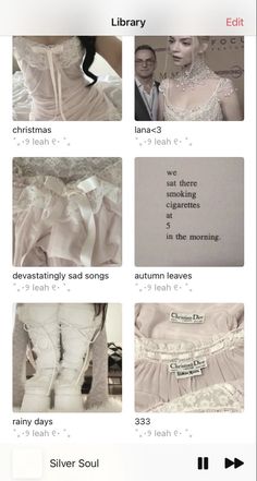 an image of a website page with many different items on it, including dresses and accessories