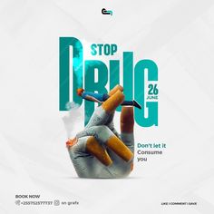 Stop Drugs English Typography, Nigerian Independence, Restaurant Signage, Graphic Design Posters Layout, Ram Navami, Gym Poster, Photo Games