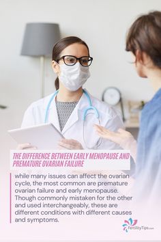 While many issues can affect the ovarian cycle, the most common are premature ovarian failure and early menopause. Though commonly mistaken for the other and used interchangeably, these are different conditions with different causes and symptoms. Read all about the differences, here: Improve Fertility, Genetic Disorders, Mood Changes, Hormone Levels, Medical Help