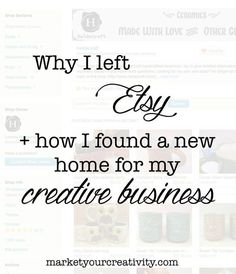 the words, why i left easy and how i found a new home for my creative business