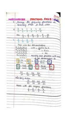 a piece of paper with writing on it and numbers written in different colors, sizes and shapes