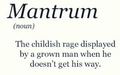 an old english dictionary with the words mantrum