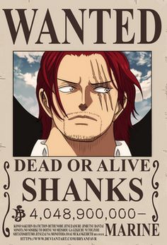 a wanted poster for the movie, dead or alive shanks