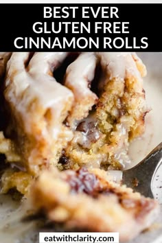 the best ever gluten free cinnamon rolls