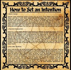 Set An Intention, Witchcraft Spells For Beginners, Spells For Beginners, Witchcraft Books, Wiccan Magic, Witch Spirituality, Magic Spell Book, Witch Stuff, Grimoire Book