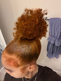 Afro Hair Dye, Blonde Brown Hair Color, Cute Natural Hairstyles, Dyed Natural Hair, Curly Hair Styles Easy, Hairdos For Curly Hair, Hair Appointment