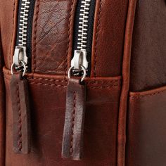 *  Strong and reliable YKK zippers  
 *  Two zipper compartments for storing your items  
 *  Genuine, durable buffalo leather Tan Leather Bag, Buffalo Leather, Tan Leather, Montreal, Buffalo, Leather Bag, Zipper, Leather