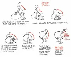 the instructions for how to use an exercise ball