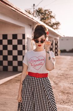 50’s Outfits, Too Faced Melted Matte, Keiko Lynn, Too Faced Lipstick, Rockabilly Looks, Hopelessly Devoted, Too Faced Melted, Outfit Retro