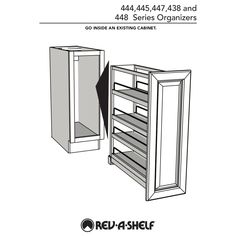 an instruction for how to install and use the cabinet door assembly instructions are included in this manual