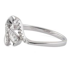 Top of ring height: 10.8mm

Band width: 2.3mm

Shank width: 1.8mm



Stone material: clear cubic zirconia

Stone shape: round cut

Total number of CZ stones: 26

Stone setting: scallop setting



Metal: 925 sterling silver

Plating: rhodium plated

Finish: high polish Cubic Zirconia White Gold Diamond Ring For Promise, Cubic Zirconia Round Band Promise Ring, Silver Diamond Ring With Pave Setting And Round Cut, White Gold Rings With Brilliant Cut Cubic Zirconia, White Gold White Topaz Diamond Promise Ring, White Gold Cubic Zirconia Crystal Ring For Promise, White Gold Cubic Zirconia Diamond Ring For Anniversary, White Gold Cubic Zirconia Diamond Ring With Prong Setting, White Gold Cubic Zirconia Diamond Ring