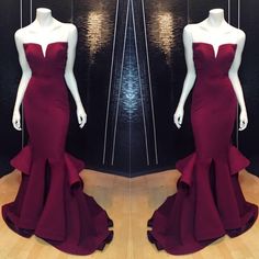 Burgundy Prom Dress Mermaid, Prom 2k17, Mermaid Gown Prom, Prom 2016, Cheap Prom Dresses Long, Junior Prom, Dress Maroon, Prom Dresses 2016, Formal Fashion