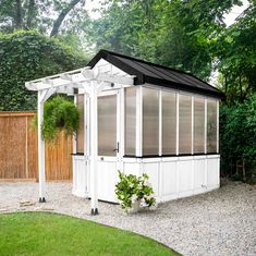 9X6 White Bellerose Greenhouse White Greenhouse, Passive Ventilation, Greenhouses For Sale, Environmentally Friendly Living, Grill Gazebo, Walk In Greenhouse, Greenhouse Kit, Gazebo Pergola, White Cedar